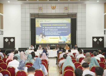 Karyawan Timah Ikuti Edukasi Perpajakan, Simulasikan Langsung Pemadanan NIK Jadi NPWP
