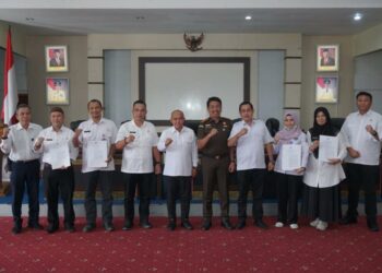 Atas Pengamanan Pembangunan Strategis, Pemkot Pangkalpinang Berikan Penghargaan ke Kejaksaan