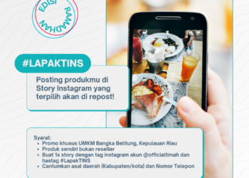 PT Timah Tbk Berikan Promosi Gratis Produk UMKM di Media Sosial Perusahaan, Begini Ketentuannya