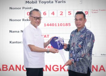 Sekda Mie Go Hadiri Undian Grand Prize Tabungan Pesirah Bank Sumsel Babel