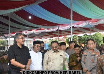 Dihadapan Menteri Agama RI, Pj Gubernur Ridwan Banggakan Kohesi Sosial Masyarakat Babel