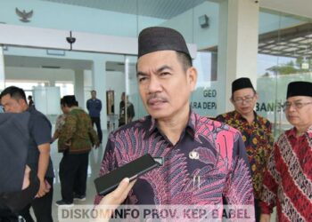 Sekda Babel Antar Keberangkatan Menteri Agama