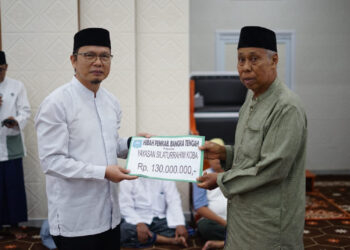 Salurkan Dana Hibah, Algafry: semoga dapat bermanfaat