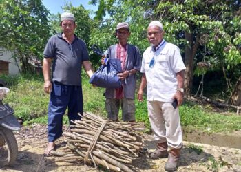 Berkah Ramadhan, PT Timah Tbk Bagikan 14.400 Paket Sembako 