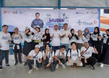 Lewat Jalur Darat, Mahasiswa dari Yogyakarta Senang Bisa Mudik Gratis Bersama PT Timah Tbk