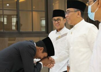 Pj Gubernur Babel Temui Pengurus Besar Nahdlatul Ulama, Ternyata Ini yang Dibahas