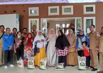Pemkot Pangkalpinang Distribusikan Bantuan Beras Cadangan Pangan ke 789 KK di Kecamatan Girimaya