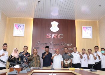 Lolos 10 Besar Anugerah Tinarbuka, Wali Kota Molen Terima Kunjungan Tim Visitasi KI Pusat
