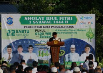 Di Hari Yang Fitri, Wali Kota Pangkalpinang Sampaikan Pesan Ini