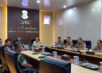 Walikota Pangkalpinang bersama Brigjen TNI Giyono Jalin Sinergi Sejahterakan Masyarakat