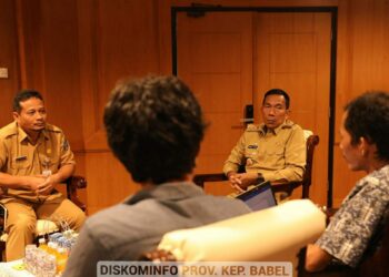 Walhi Babel Diskusikan Soal Sumber Daya Hutan ke Pj Gubernur Suganda