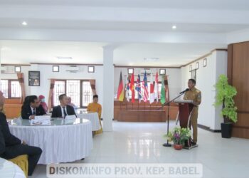 Pj Gubernur Suganda Semangati Peserta Pelatihan Kepemimpinan Pengawas Angkatan Pertama