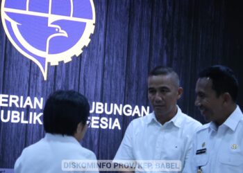 Temui Menhub, Pj Gubernur Suganda Bahas Dukungan Sektor Transportasi