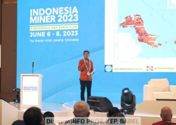 Pj. Gubernur Babel Bicara Tentang Timah Sebagai Mineral Strategis di Miner Conference and Exhibition 2023