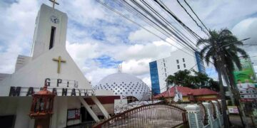 Kubah-kubah Itu Mulai Nampak, Masjid Agung Kubah Timah Segera Rampung Dikerjakan