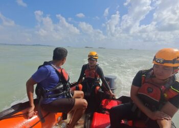 Seorang ABK Terjatuh di Perairan Pantai Matras Akhirnya Ditemukan Selamat di Teluk Uber