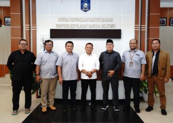 Ketua DPRD Babel Terima Kunjungan Dirut PT Timah Ahmad Dani Virsal, Ini yang Dibahas