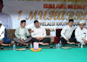 Ketua Komisi III DPRD Babel Hadiri Tabligh Akbar Peringatan 1 Muharram 1445 H di Bateng