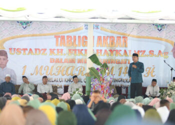 Rayakan Tahun Baru Islam 1445 H di Desa Keretak Atas, Ini Kesan Bupati Algafry