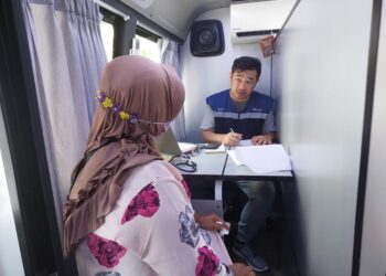 Semarakkan Bakti Masyarakat TNI AU ke-76, PT Timah Tbk Hadirkan Mobil Sehat di Tanjungpendam