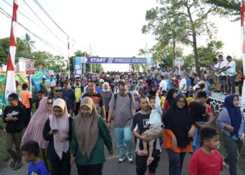Pekan Sehat PT Timah Tbk Agenda yang Tahunan yang Dinantikan, Ribuan Warga Kundur Larut dalam Kebersamaan