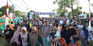 Pekan Sehat PT Timah Tbk Agenda yang Tahunan yang Dinantikan, Ribuan Warga Kundur Larut dalam Kebersamaan