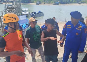 Tertabrak Kapal Tongkang, Seorang Nelayan Cumi Warga Bangka Dinyatakan Hilang