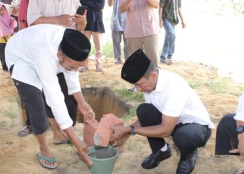 Peletakan Batu Pertama Masjid Ar Rohim Dihadiri Oleh sejumlah Tokoh dan Pj Gubernur Suganda