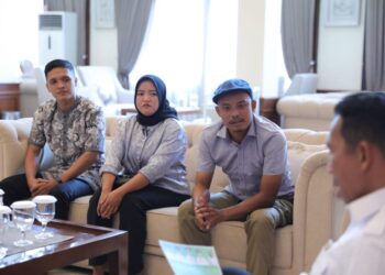 Terkait Event Tahunan, Karang Taruna Desa Teru Beraudiensi dengan Pj Gubernur Suganda