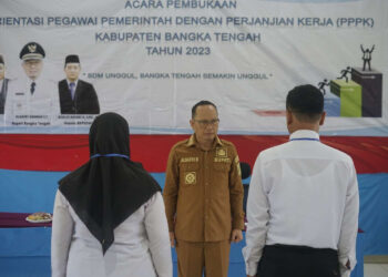 Sebanyak 164 PPPK Bangka Tengah Ikuti Orientasi Tingkatkan Kompetensi, Algafry Berikan Arahan