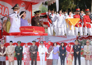 Momen 78 Tahun Indonesia Merdeka, Bupati Bangka Tengah Serukan Demokrasi yang Berakhlak