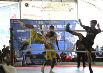 Nyaris Babat Habis Emas, Bateng Juara Umum Cabor Sepak Takraw