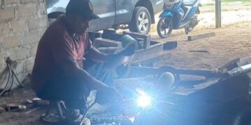 Belajar Secara Otodidak, Mitra Binaan PT Timah Tbk Joko Sumarno Sukses Kembangkan Usaha Bengkel Las
