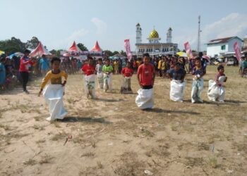 Tiga Desa di Bangka Barat Terima Bantuan PT Timah Tbk untuk Gelar Lomba Peringatan HUT ke-78 RI 