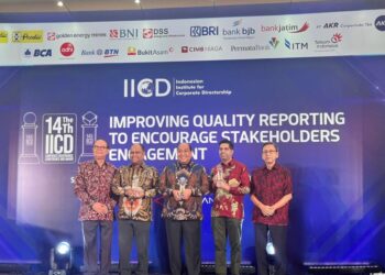 Komitmen Implementasikan GCG, PT Timah Tbk Raih Penghargaan Best Overall Top 50 Emiten  