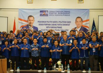 Matangkan Persiapan Pemilu 2024, DPC Demokrat Pangkalpinang Gelar Pendidikan Politik Para Saksi