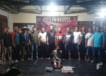 Hendak Kabur ke Palembang, Pelaku Pembunuh Penambang Berhasil Diringkus Polres Bangka