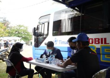 Berikan Pelayanan Kesehatan Gratis, Mobil Sehat PT Timah Tbk Datangi 30 Lokasi di Wilayah Operasional Perusahaan