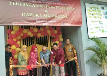 Walkot Molen Resmikan Klinik dan Dapur Higiene di Lapas Wanita Pangkalpinang