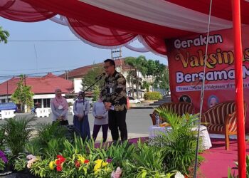 Gerakan Vaksinasi Bersama Mitra, Ini Harapan Sekda Mie Go