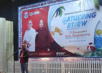Family Gathering RT/RW Se-Kecamatan Rangkui, Molen Sampaikan Hal Ini
