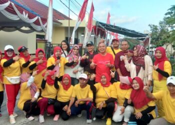 Molen Buka Jalan Sehat Warga Kelurahan Asam, Sepeda PGK Jadi Doorprize