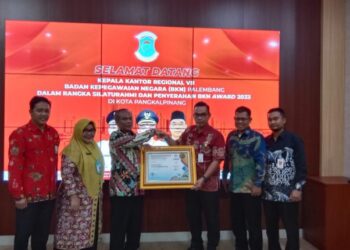 Pemkot Pangkalpinang Raih Penghargaan BKN Award 2023