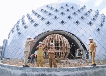 Molen Sebut Masjid Agung Kubah Timah Akan Jadi Sentra Perekonomian Pendidikan