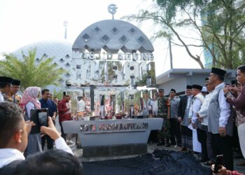 Masjid Agung Kubah Timah Akhirnya Diresmikan, Ini Pesan Walkot Molen di Penghujung Masa Jabatannya
