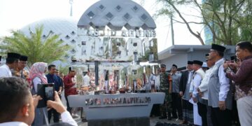 Masjid Agung Kubah Timah Akhirnya Diresmikan, Ini Pesan Walkot Molen di Penghujung Masa Jabatannya