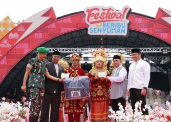 Sebanyak 74 Pasangan Ikut Nikah Massal di Pangkalpinang, Ini Pesan Molen