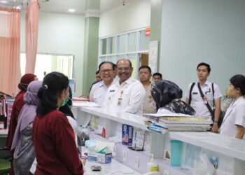 Pj Gubernur Safrizal Tinjau Kualitas Pelayanan Kesehatan RSUD Ir Soekarno Babel