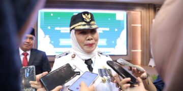 Lusje Anneke Tabalujan Sah jadi Pj Wali Kota Pangkalpinang, Inflasi dan Penanganan Stunting Prioritas Utama
