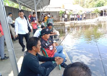Para Pemancing Ramaikan Rangkaian Hari Jadi Pangkalpinang Ke-266 Tahun, Dibuka Langsung Walkot Molen
